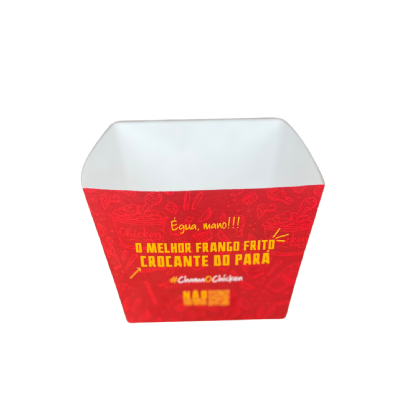 Balde para Frango Frito P (9 x 9 x 9 cm) Personalizado