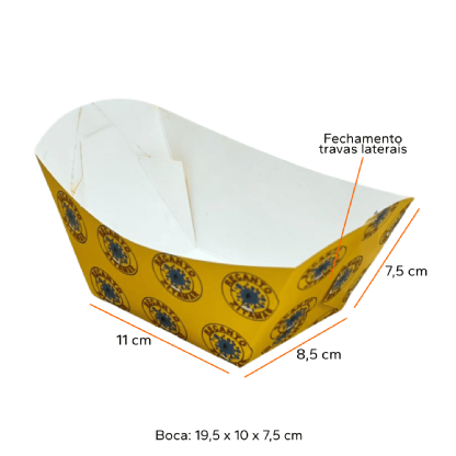 Bandeja Multiuso Canoa G (11 x 8,5 x 7,5 cm) Personalizada