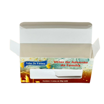 Embalagem para Vela (15 x 4 x 8 cm) Personalizada