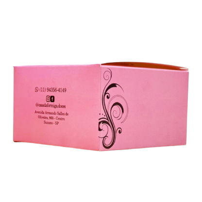 Embalagem Multiuso para Doces (10 x 10 x 6 cm) Personalizada