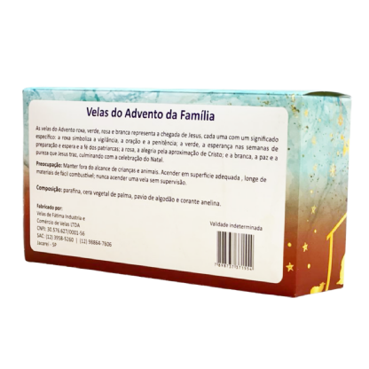 Embalagem para Vela (15 x 4 x 8 cm) Personalizada