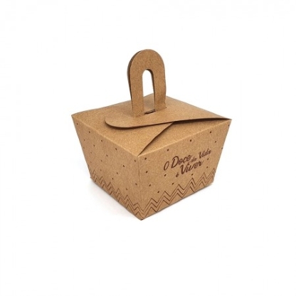 Embalagem Forneável Dolce Box (9 x 9 x 7 cm) Personalizada