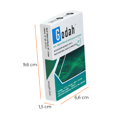 Embalagem Cartucho Colada (9,6 x 6,6 x 1,5 cm) Personalizada