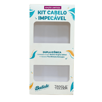 Embalagem para Kit Shampoo e Acessórios (13 x 5 x 23 cm) Personalizada