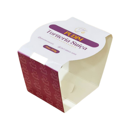 Cinta personalizada para potes e sobremesas 39x10 cm em papel triplex â Multicaixasnet