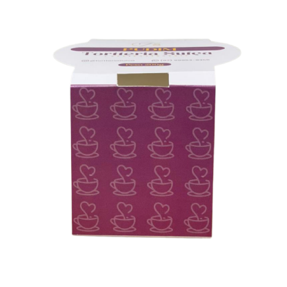 Embalagem tipo cinta personalizada para pudim e copo da felicidade â Multicaixasnet.