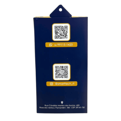 Embalagem para Capinha de Celular (9,2 x 1,6 x 17,5 cm) Personalizada