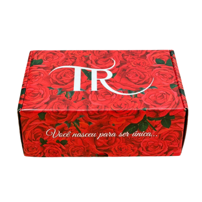 Embalagem para Envios Empastada (27 x 18 x 10 cm) Personalizada