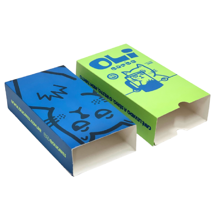 Embalagem Gaveta para café (21,2 x 11,2 x 5,2 cm) Personalizada