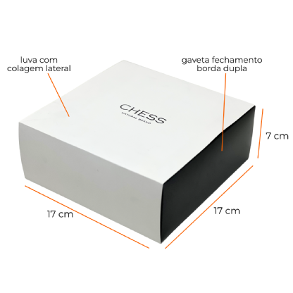Embalagem Gaveta Para Presentes (25 x 25 x 10 cm) Personalizada