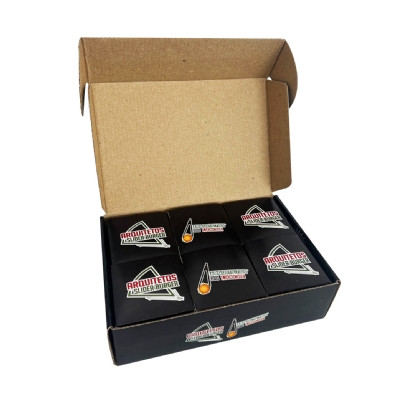 Embalagem Kit p/ 6 Mini Hamburger (22 x 15 x 6 cm) Personalizado