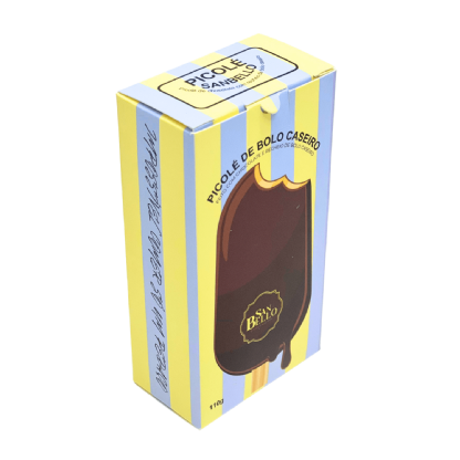 Embalagem para Picole (11,5 x 6 x 3,5 cm) Personalizada