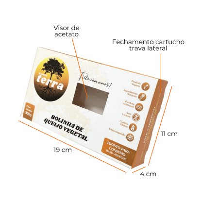 Embalagem Para Refrigeração (19 x 4 x 11 cm) Personalizada