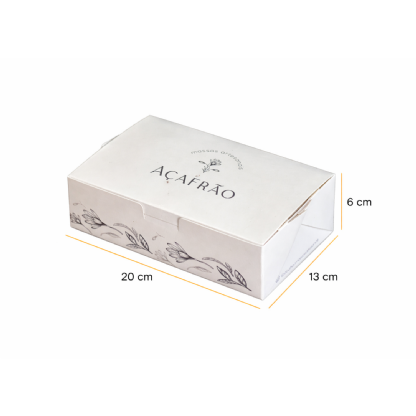Embalagem Antivazamento Delivery (20 x 13 x 6 cm) Personalizada
