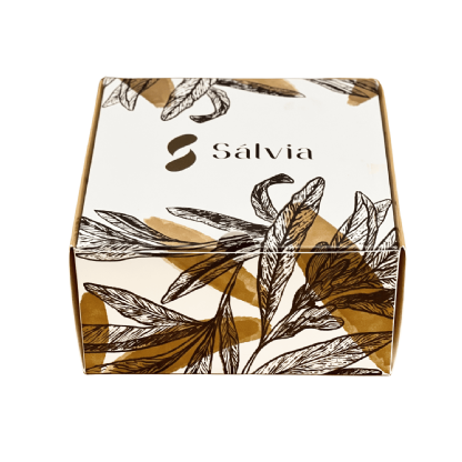 Embalagem Multiuso para Doces e Salgados (15 x 15 x 8 cm) Personalizada