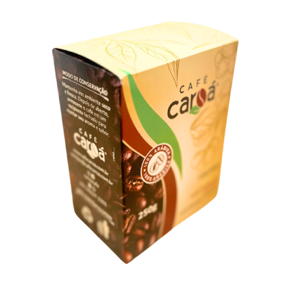 Embalagem para Café 250gr (11 x 7 x 14,5 cm) Personalizada