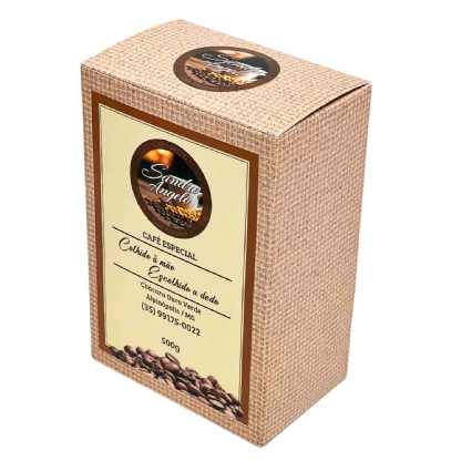 Embalagem para Café 500g (11,5 x 7,5 x 17 cm) Personalizada