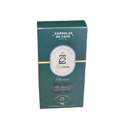 Embalagem para Capsula de Café (8 x 3,4 x 15,5 cm) Personalizada
