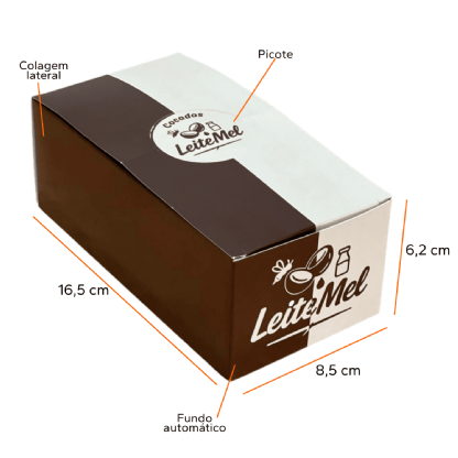 Embalagem Display (16,5 x 8,5 x 6,2 cm) Personalizada