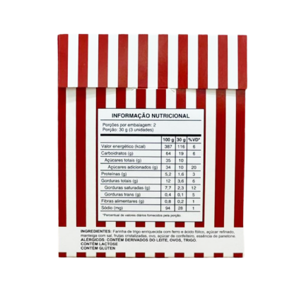 Embalagem Multiuso para Doces com Visor (10 x 4 x 12 cm) Personalizada