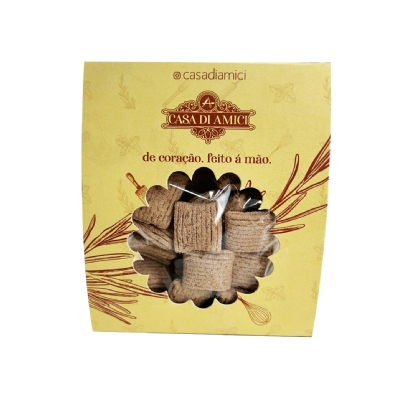 Embalagem Multiuso para Doces com Visor (10 x 4 x 12 cm) Personalizada