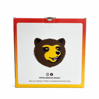 Embalagem Empastada para Kit de Cerveja Artesanal (25,2 x 8 x 24,5 cm) Personalizada
