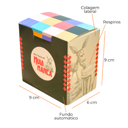 Embalagem para Frituras PP (9 x 6 x 9 cm) Personalizada