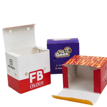 Embalagem para Frituras PP (9 x 6 x 9 cm) Personalizada