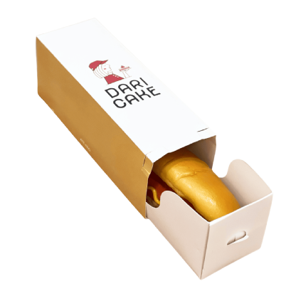 Embalagem Gaveta para Hot Dog c/ Trava (18 x 6,3 x 7 cm) Personalizada