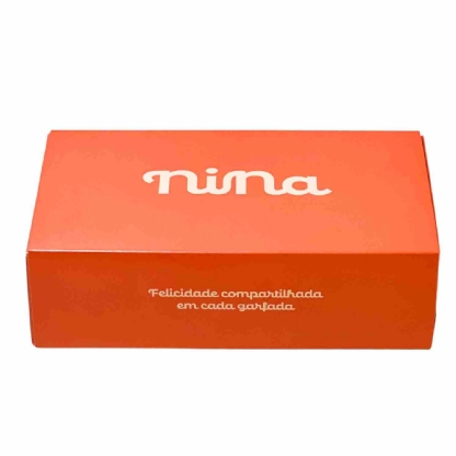 Embalagem Gaveta Multiuso c/ Porta Molho (20,5 11,5 x 6 cm) Personalizada
