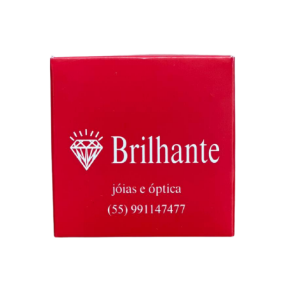 Embalagem Tampa e Fundo para Semi Joias (7 x 7 x 2 cm) Personalizado
