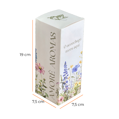 Embalagem para Home Spray (7,5 x 7,5 x 19 cm) Personalizada