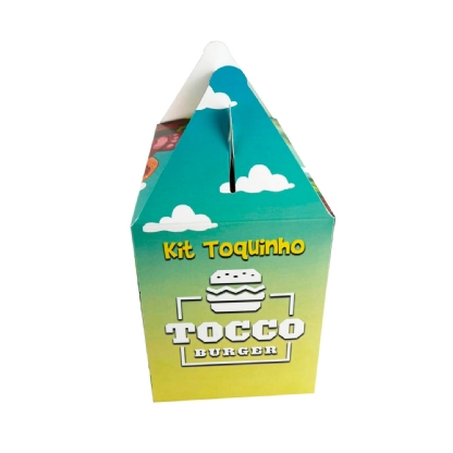 Embalagem Maleta Kit Lanche Delivery (20 x 11 x 13,5 cm) Personalizada