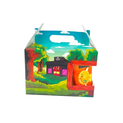 Embalagem Maleta Kit Lanche Delivery (20 x 11 x 13,5 cm) Personalizada