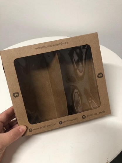 Embalagem para Marmita (20 x 18 x 6 cm) Personalizada