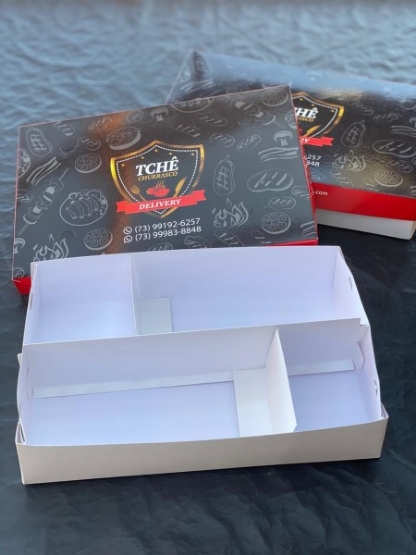 Embalagem para Marmita Premium (30 x 20 x 6 cm) Personalizada