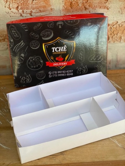 Embalagem para Marmita Premium (30 x 20 x 6 cm) Personalizada
