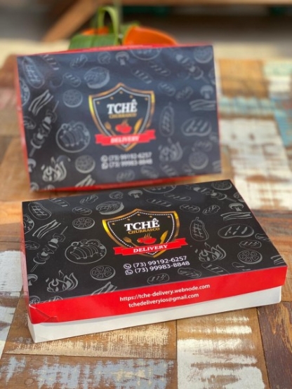 Embalagem para Marmita Premium (30 x 20 x 6 cm) Personalizada