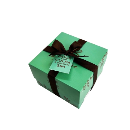 Embalagen para Mini Bolo (10 x 10 x 7 cm) Personalizada