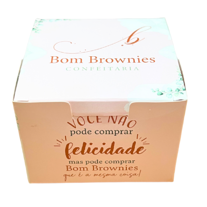 Embalagem Multiuso para Doces (8 x 8 x 6 cm) Personalizada