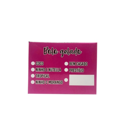 Embalagem Multiuso para Doces (7 x 7 x 5 cm) Personalizada
