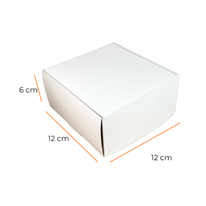 Embalagem Basculante Multiuso 12 x 12 x 6 cm Personalizada