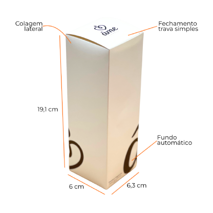 Embalagem para Home Spray (6,3 x 6 x 19,1 cm) Personalizada