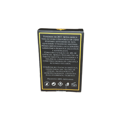 Embalagem para Perfume (6,2 x 2,7 x 9,2 cm) Personalizada