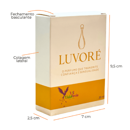 Embalagem para Perfume (7 x 2,5 x 9,5 cm) Personalizada