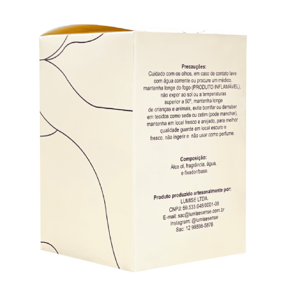 Embalagem para Vela (8 x 8 x 8 cm) Personalizada