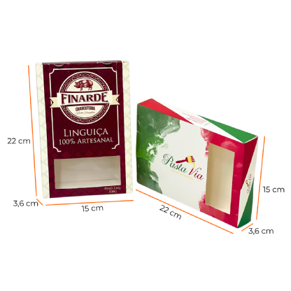 Embalagem Para Refrigeração (22 x 3,6 x 15 cm) Personalizada