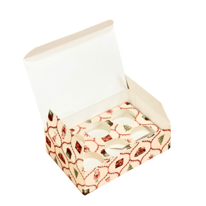 Embalagem para 06 Brigadeiros (13 x 9 x 4 cm) Personalizada