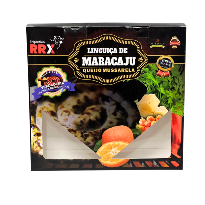 Embalagem Para Refrigeração de Linguiça (18 x 3 x 17 cm) Personalizado