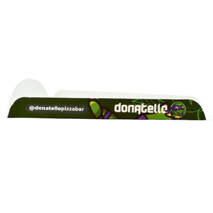 Embalagem Pizza Fatia triangular (25 x 18 cm) Personalizada